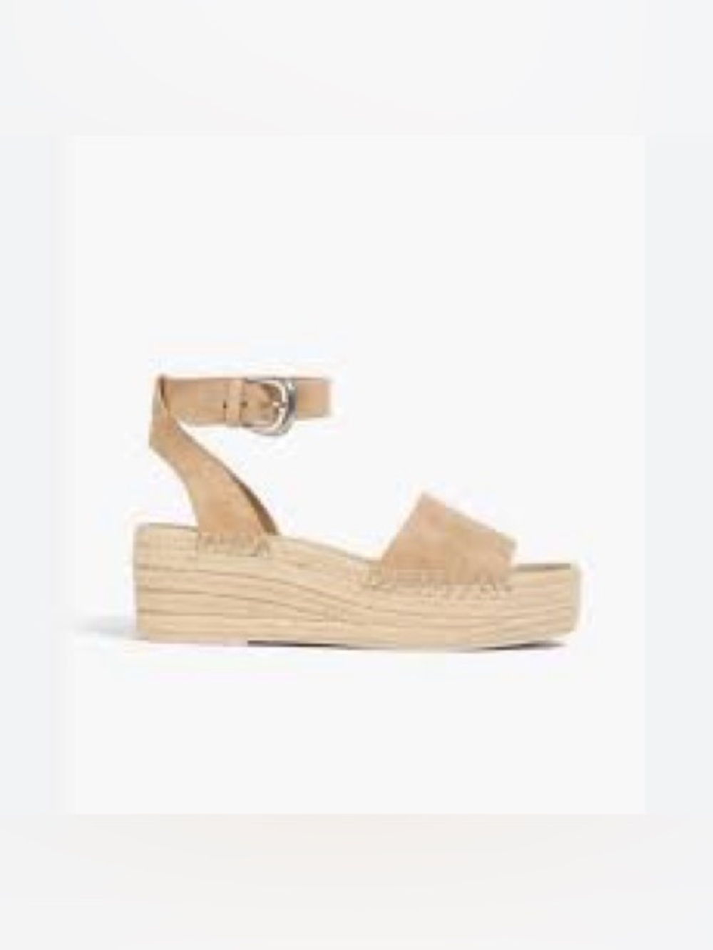 NEW Vince Sandals Women's Belisa Square Toe Espadrille Platform Sz 9.5
